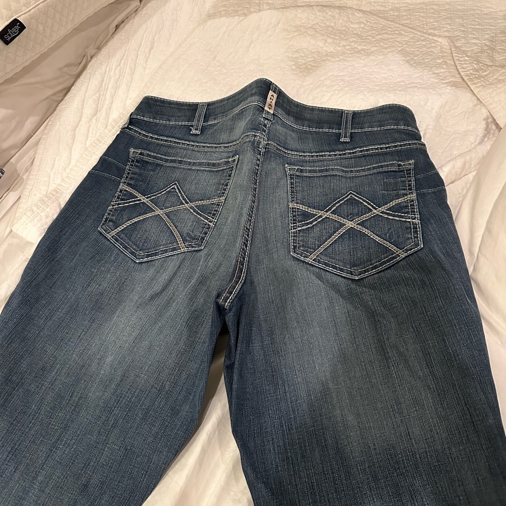 Ariat Women's Boot Cut Jeans in Classic Blue